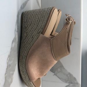 Espadrilles- pink wedges